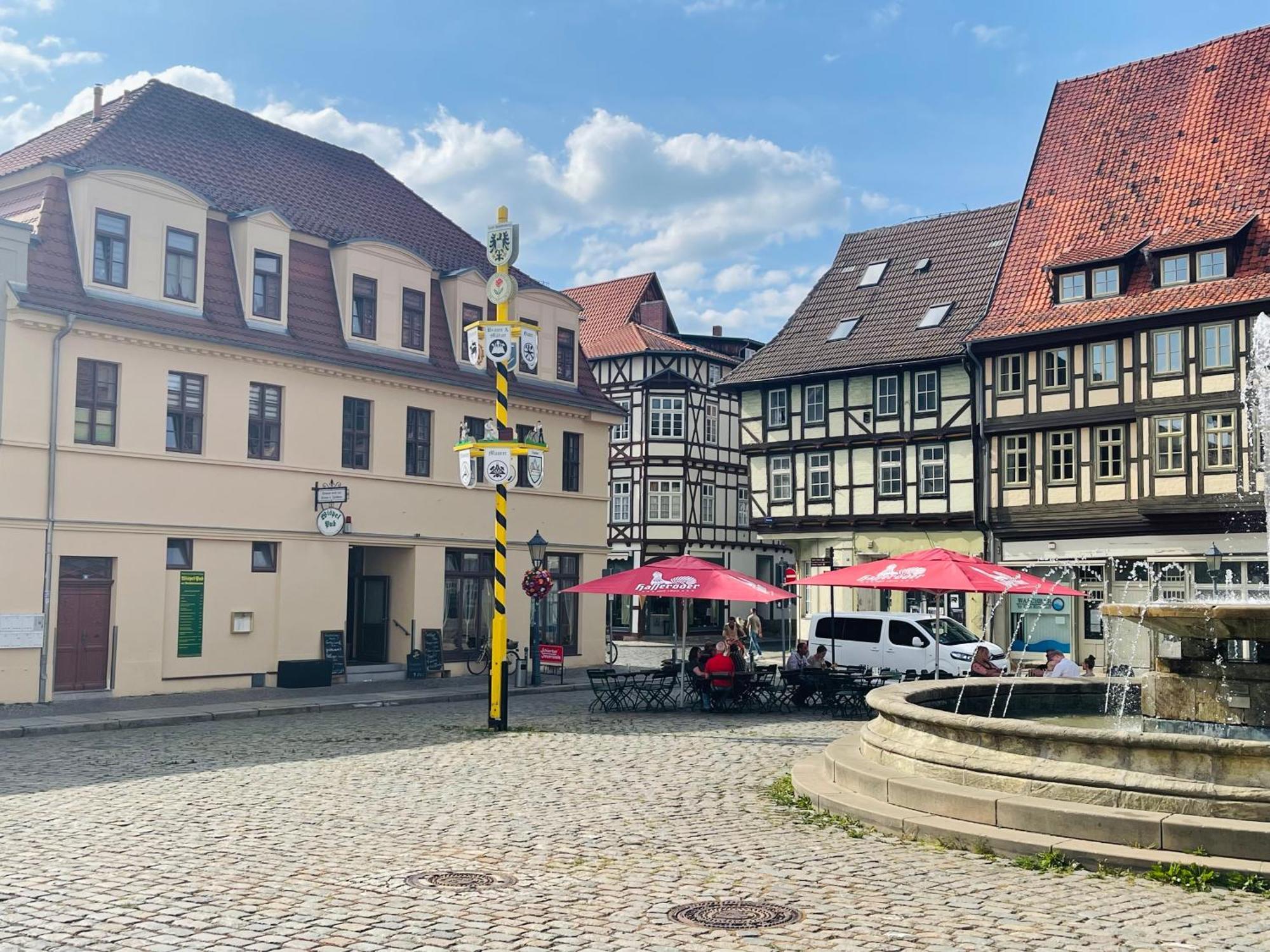 Fachwerktraeume - 35M² Weltkulturerbe Διαμέρισμα Quedlinburg Εξωτερικό φωτογραφία